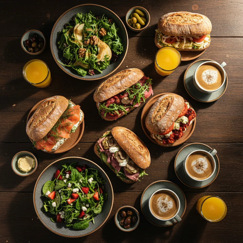 Verse lunch bij Midas